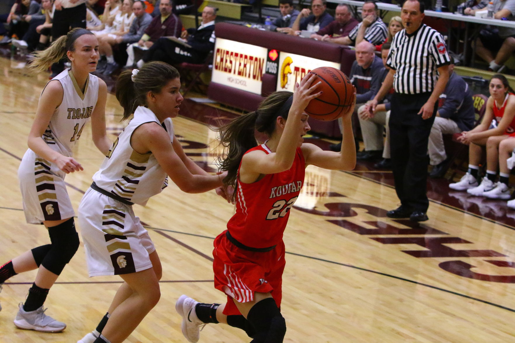 Gallery: Kankakee Valley at Chesterton girls basketball